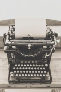 Machine à écrire- Pitch'Scribe
